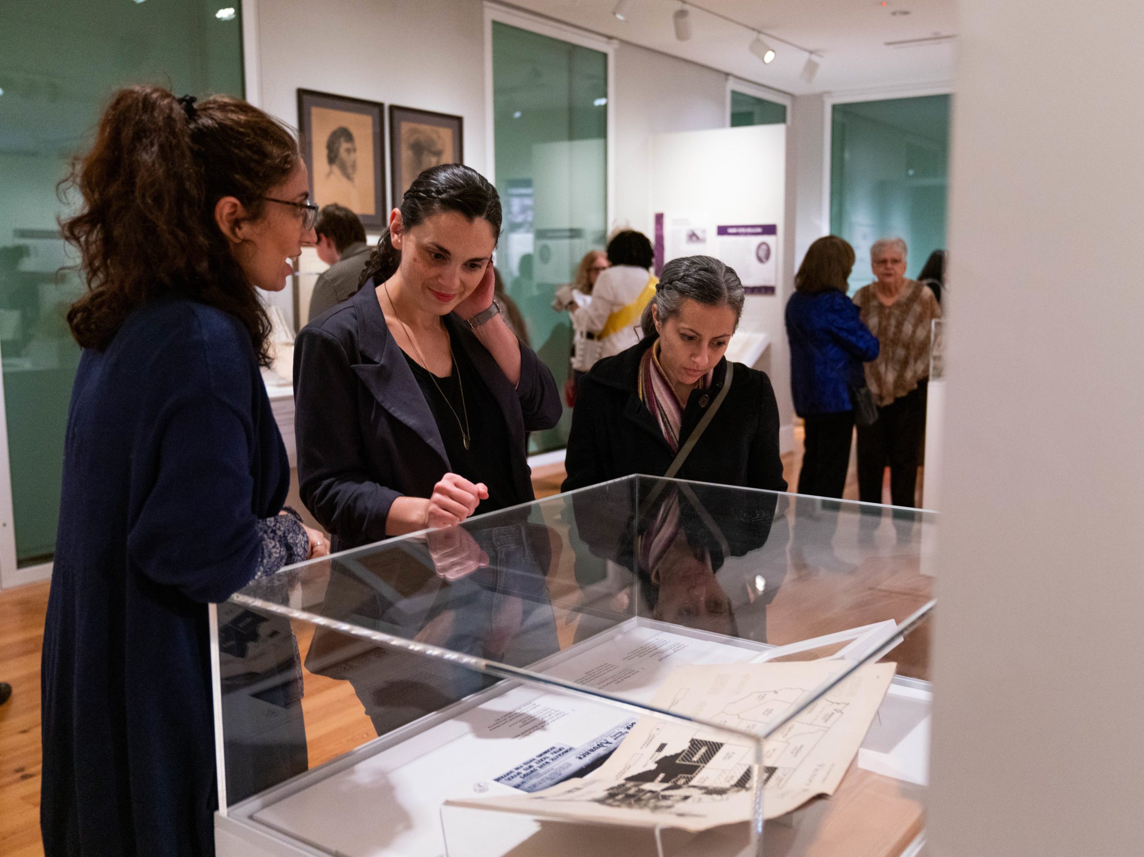 Suffrage Exhibition Opening 2020, Photo by Christine Cruz