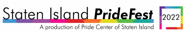 Staten Island PrideFest 2022 Logo - A Production of Pride Center of Staten Island