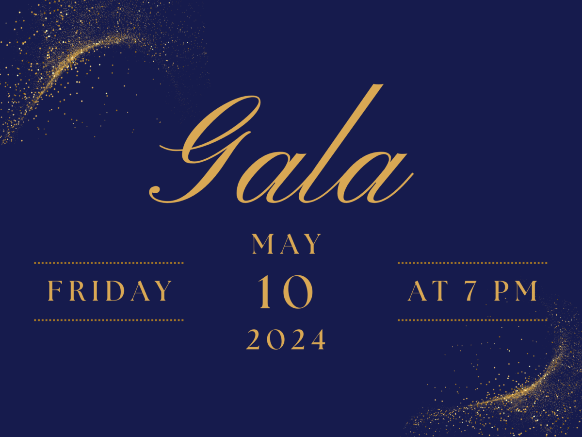 Gala Friday, May 10, 2024, 7PM - 11PM